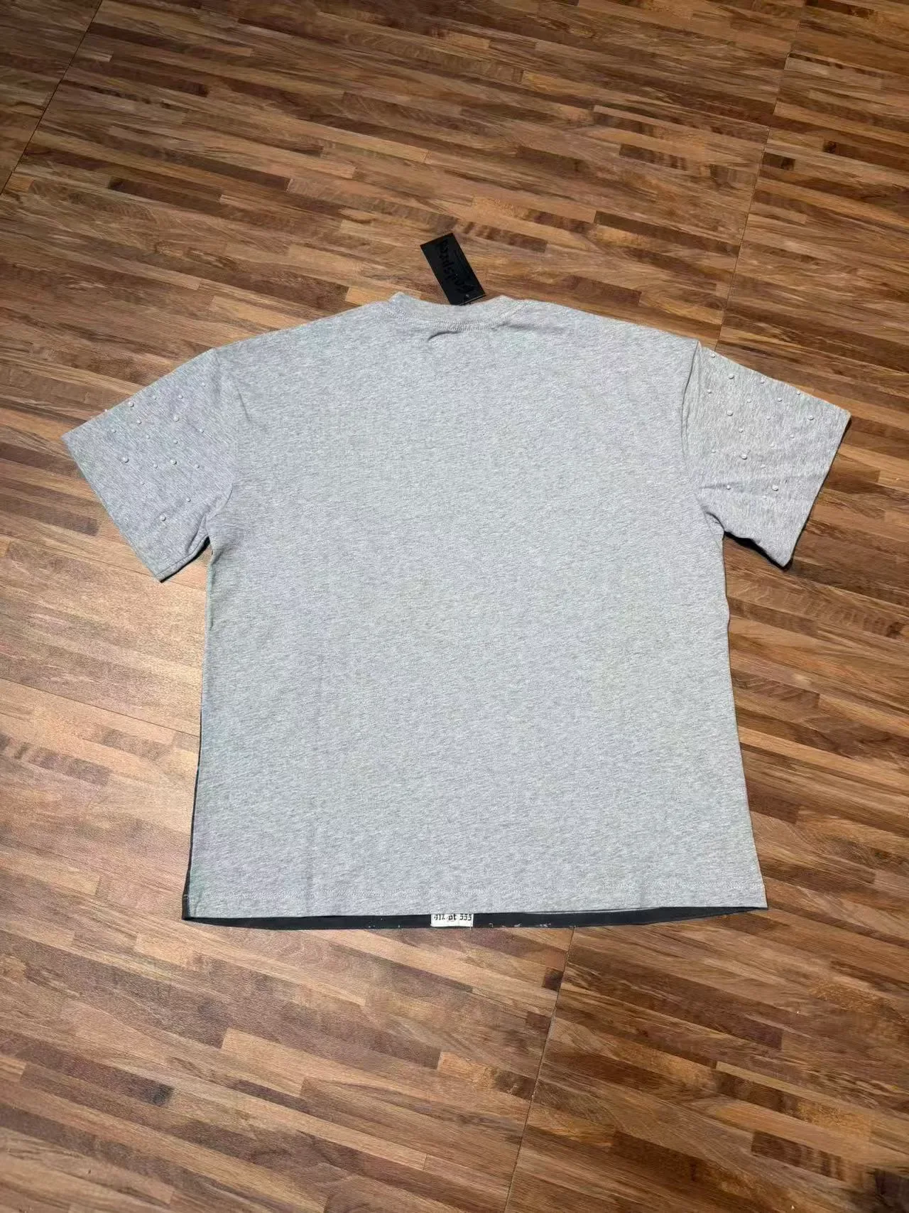 Godspeed Graphic Print Rhinestone Sleeve T-Shirt 5