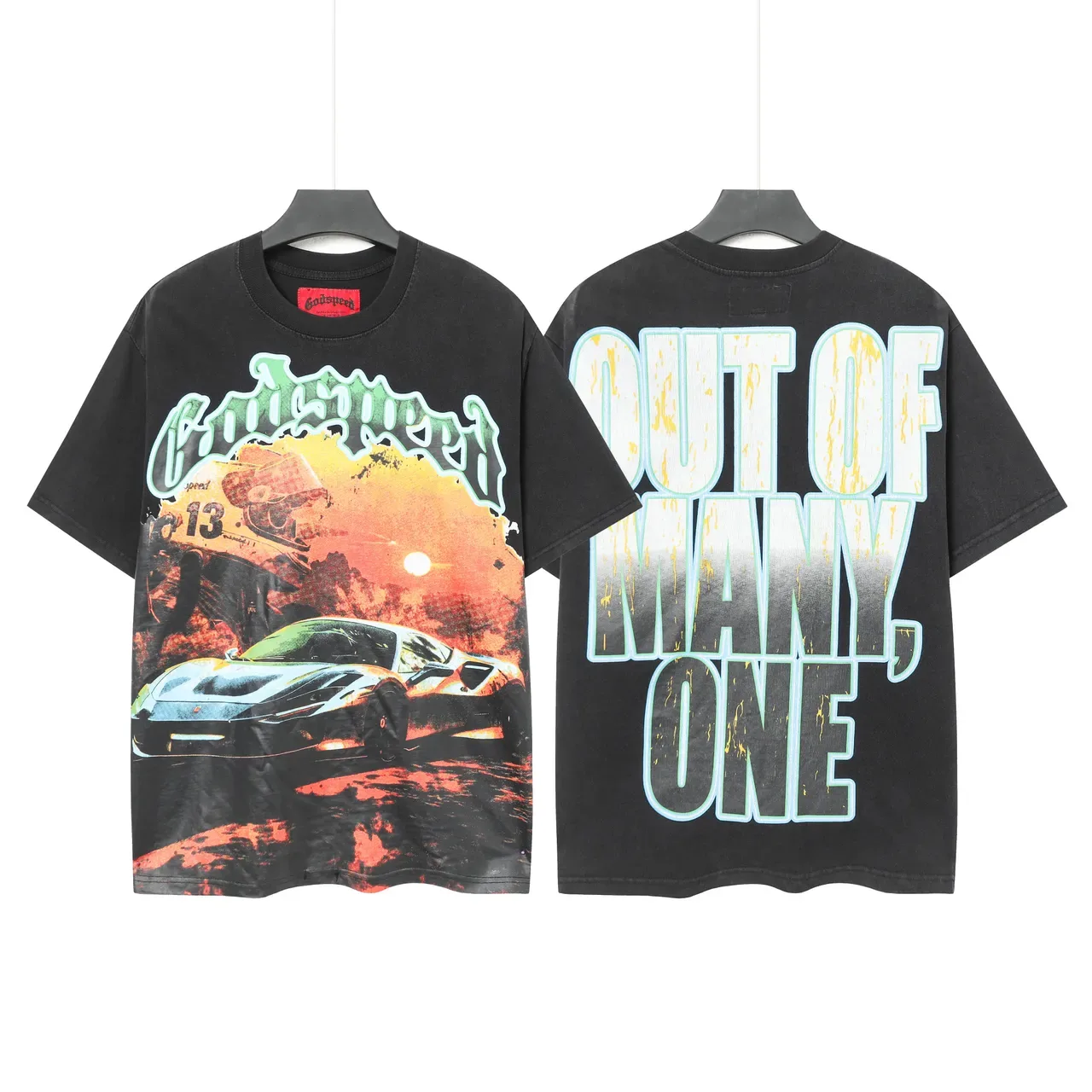 Godspeed Out of Many One Graphic T-Shirt 2