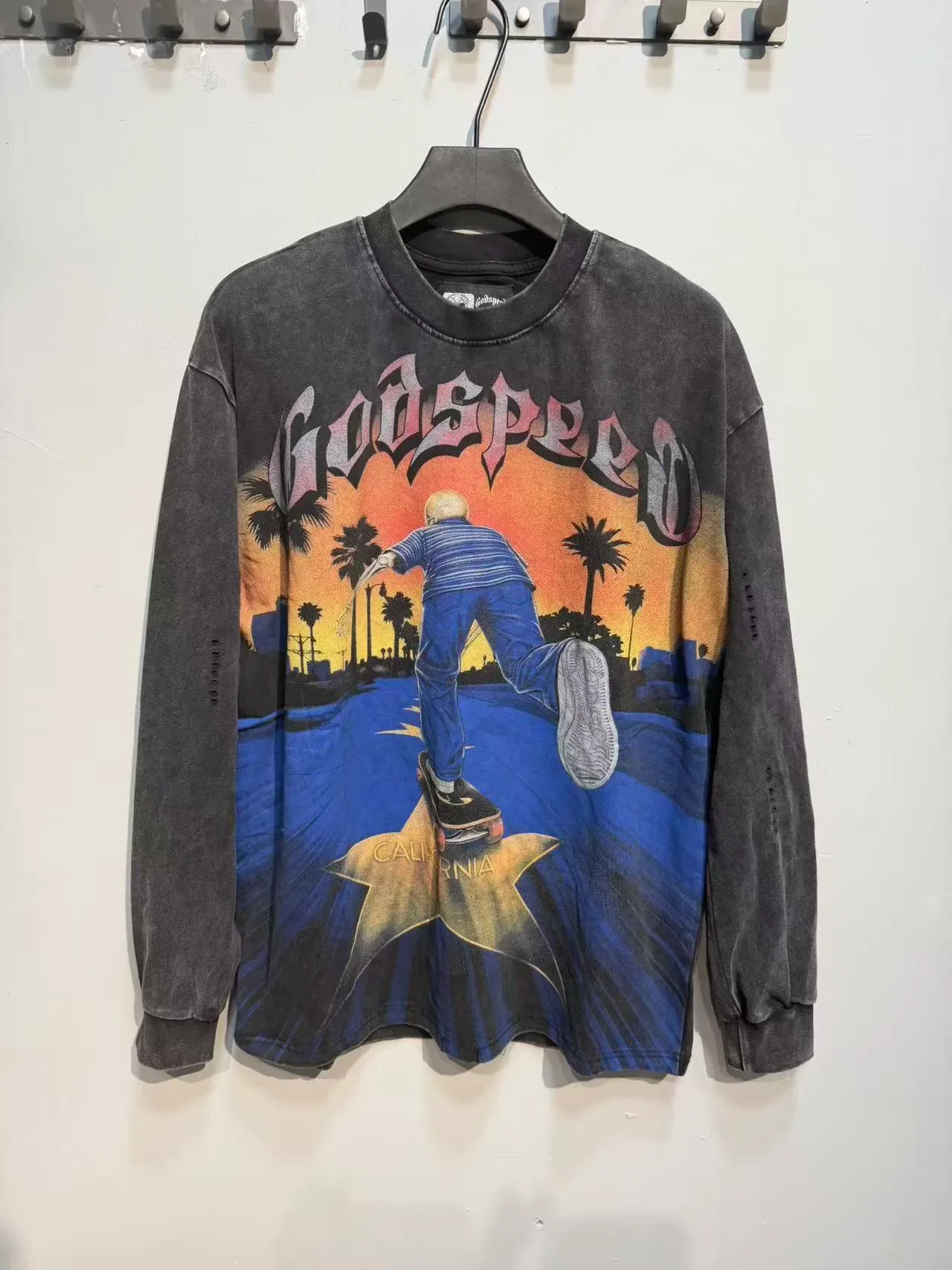 Godspeed Skate Graphic Long-Sleeve T-Shirt 4