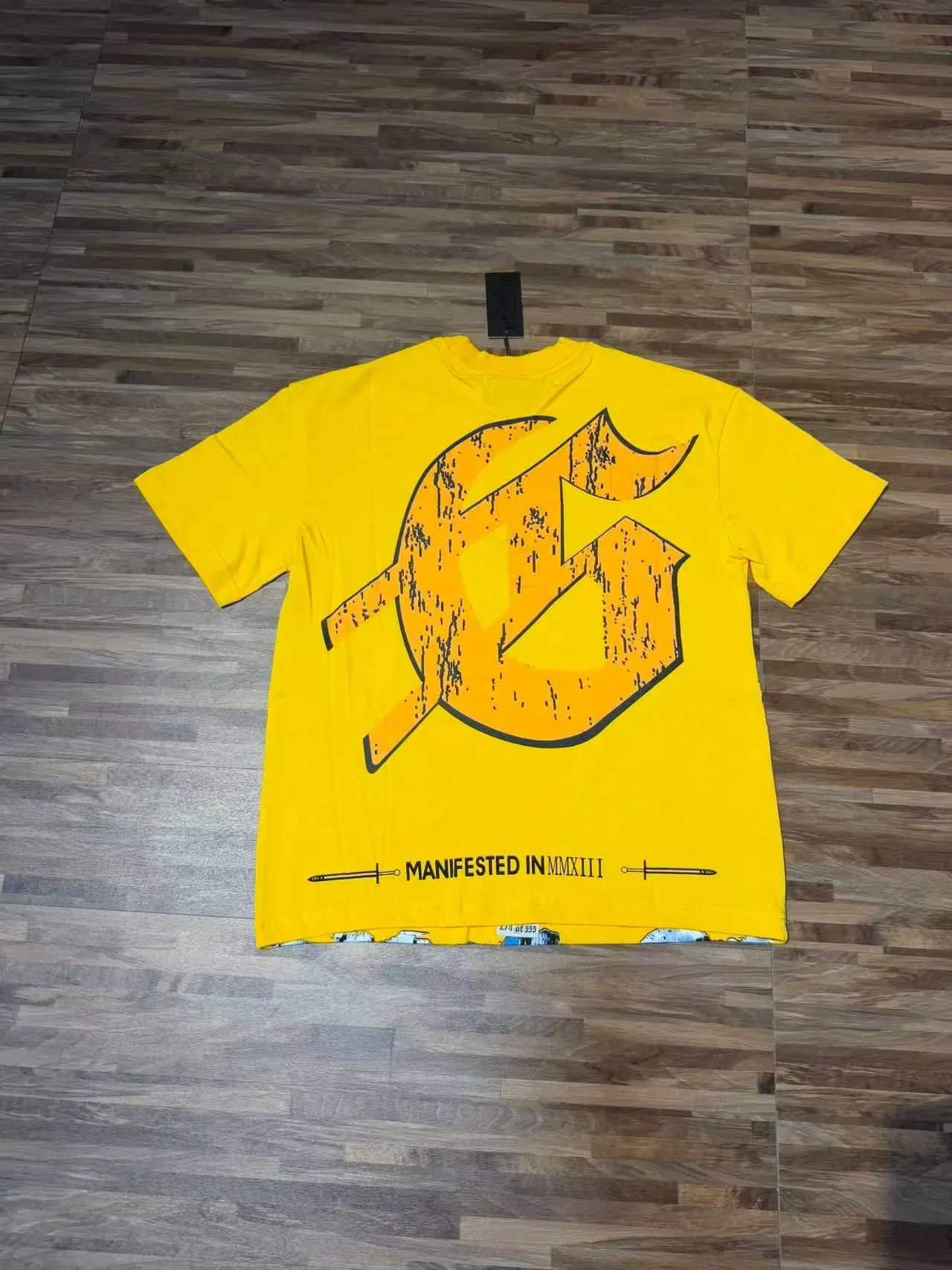Godspeed Statue of Liberty Graphic Print Oversized T-Shirt 5