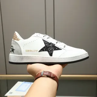 Golden Goose Ball Star 白黑闪星生活方式运动鞋