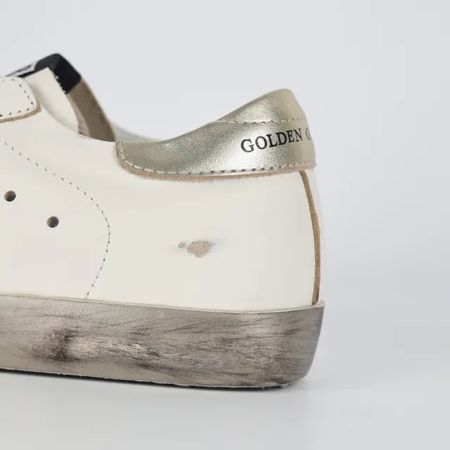 Golden Goose Superstar Off-White Estrela Metálica Tênis Lifestyle 4