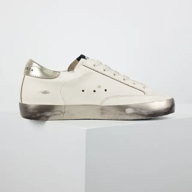 Golden Goose Superstar Off-White Estrela Metálica Tênis Lifestyle 7