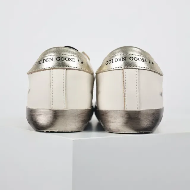 Golden Goose Superstar Off-White Estrela Metálica Tênis Lifestyle 8