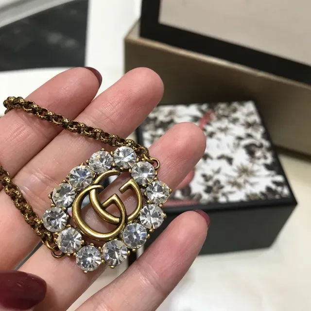 Gucci GG Marmont Crystal-Embellished Gold-Tone Chain Bracelet 6