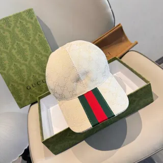 Gucci GG Monogram Off-White বেসবল ক্যাপ