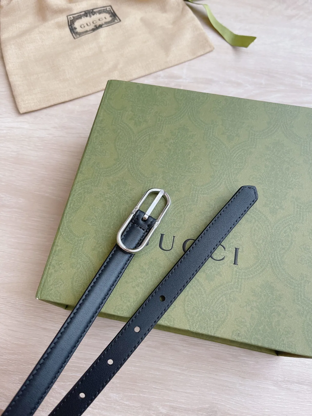 Gucci Horsebit 1955 Black Leather Belt 4