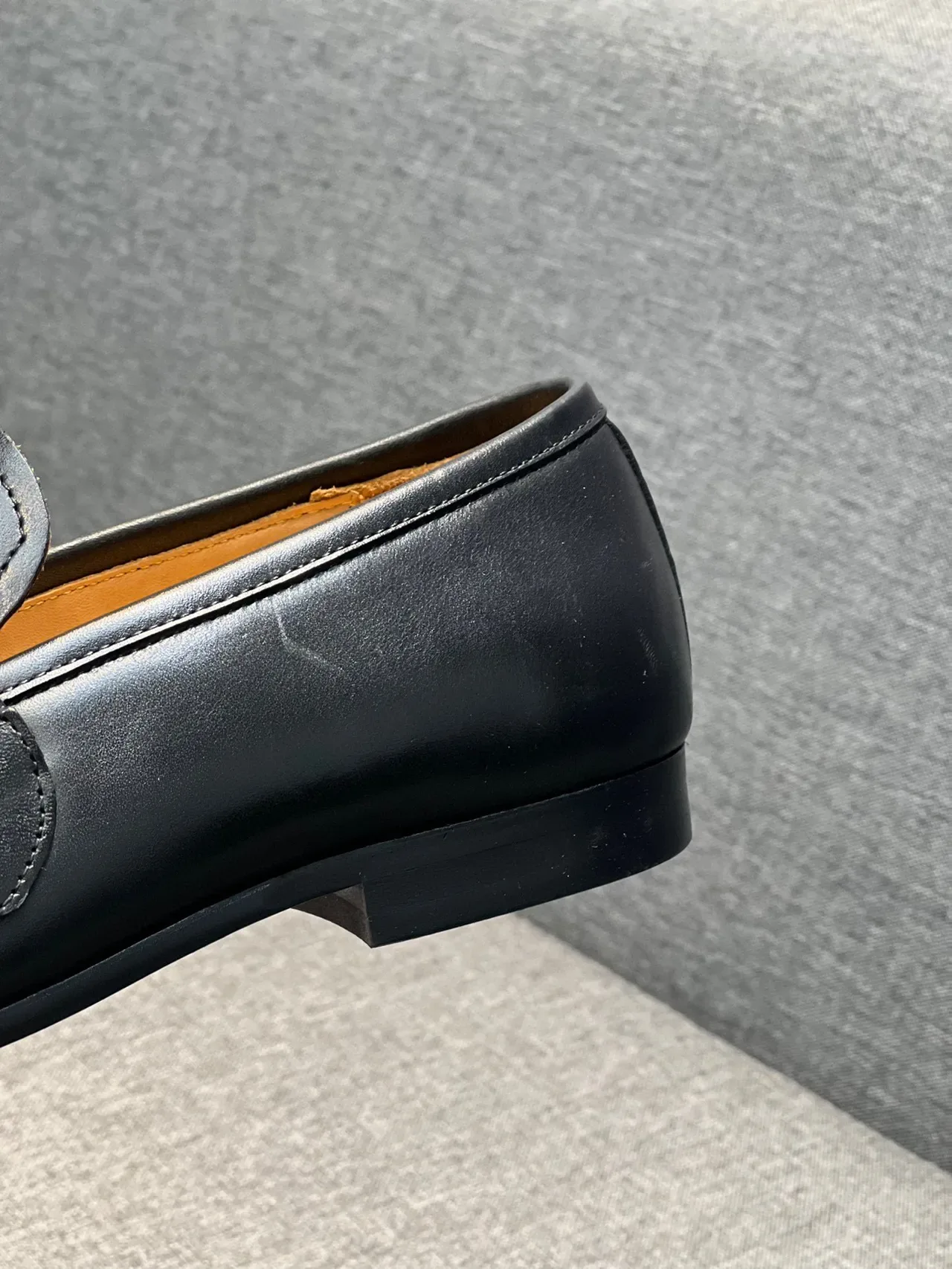 Gucci Horsebit 1955 Mocassins en cuir noir avec boucle Horsebit 8