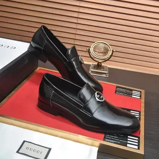 Gucci Horsebit 1955 Black Patent Leather Loafers