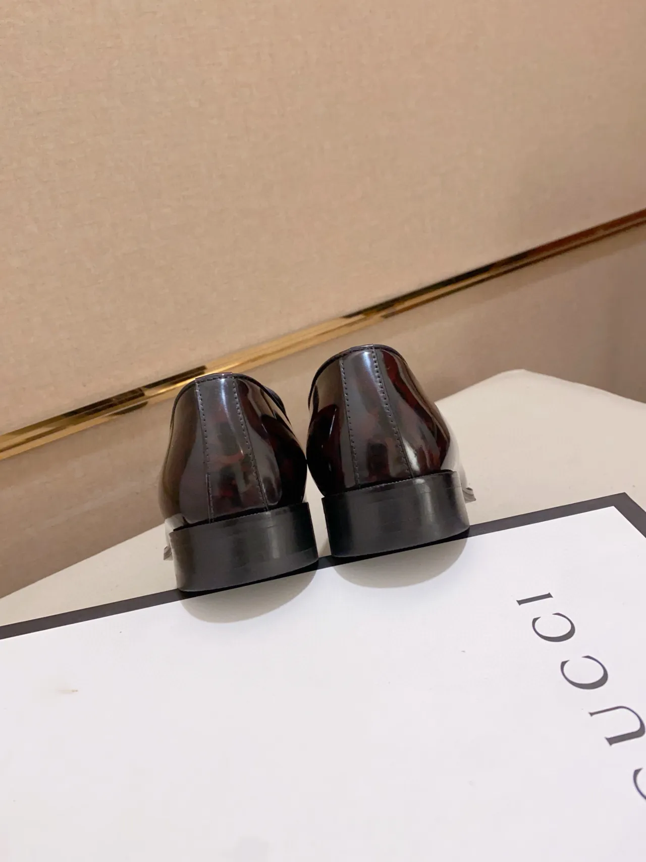 Gucci Horsebit Loafer Glossy Black Patent Leather Loafer 3