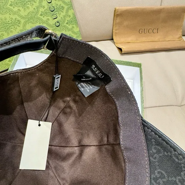 Gucci Ophidia GG Monogram 黑色棒球帽 4