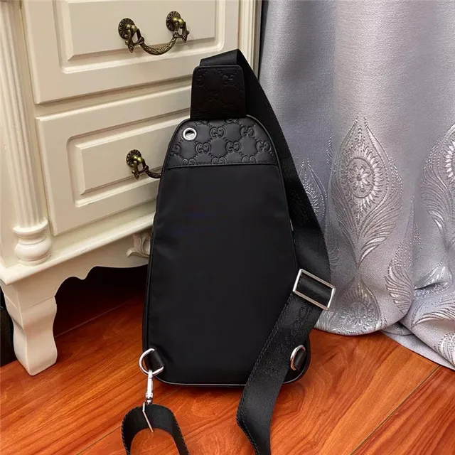 Gucci Ophidia GG Supreme Embossed Black Messenger Bag 6
