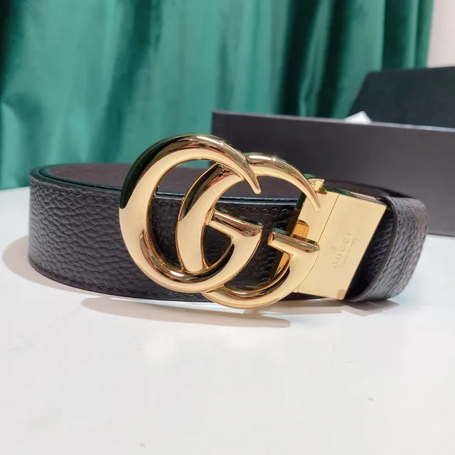 Gucci Ophidia Interlocking Double G कंकुर चमड़े की बेल्ट 7