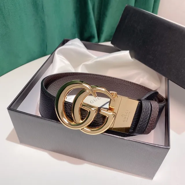 Gucci Ophidia Interlocking Double G कंकुर चमड़े की बेल्ट 8