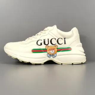 Gucci Screener Bear White Chunky Lifestyle Sneakers