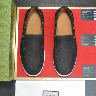 Gucci Screener GG Monogram 帆布 乐福鞋