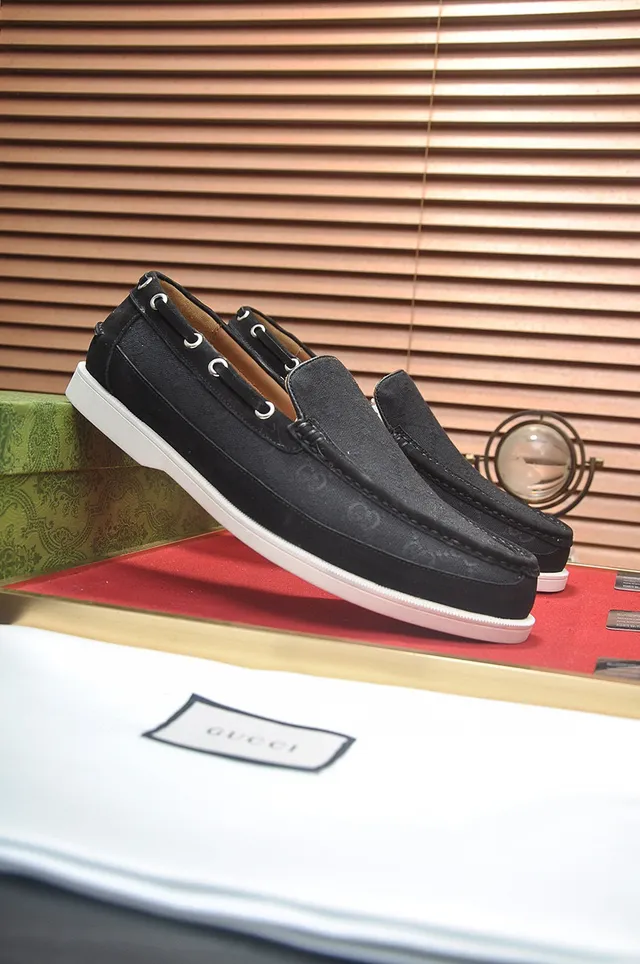 Gucci Screener GG Monogram Canvas Loafers 2
