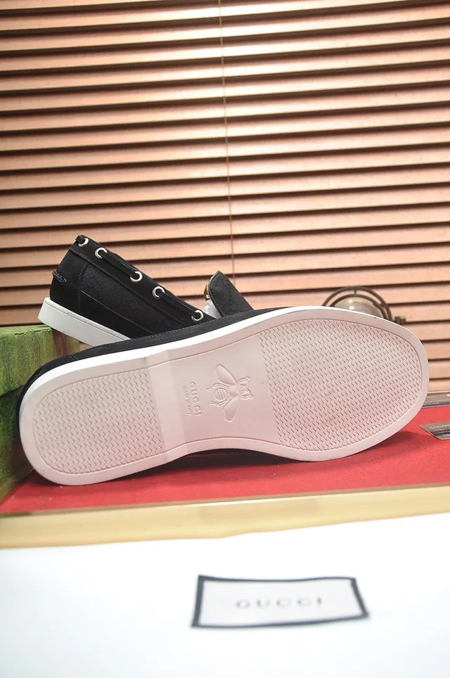 Gucci Screener GG Monogram Canvas Loafers 5