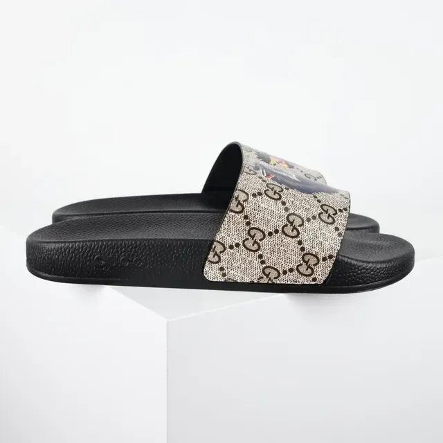 Gucci Screener GG Monogram Eagle Print pantoufles 3