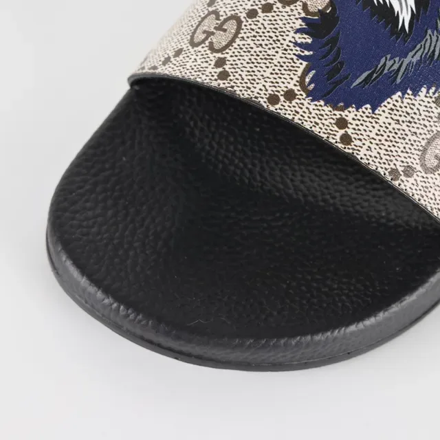 Gucci Screener GG Monogram Eagle Print pantoufles 5