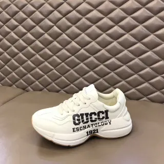 Gucci Screener White 'Eschatology 1921' Lifestyle Sneakers