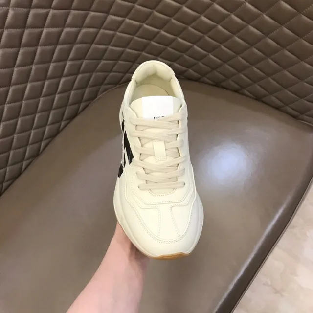 Gucci Screener White 'Eschatology 1921' Lifestyle Sneakers 4