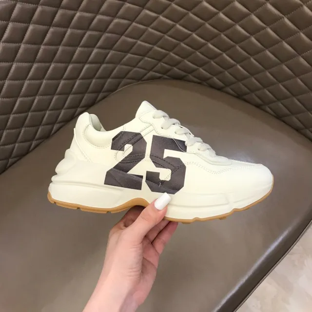 Gucci Screener White 'Eschatology 1921' Lifestyle Sneakers 5