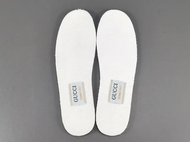 Gucci Tennis 1977 Beige Monogram Web Stripe Lifestyle Sneakers 4