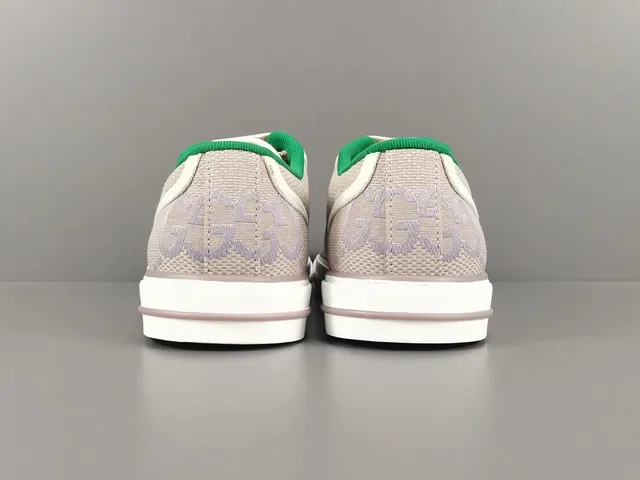 Gucci Tennis 1977 Beige Monogram Web Stripe Lifestyle Sneakers 17