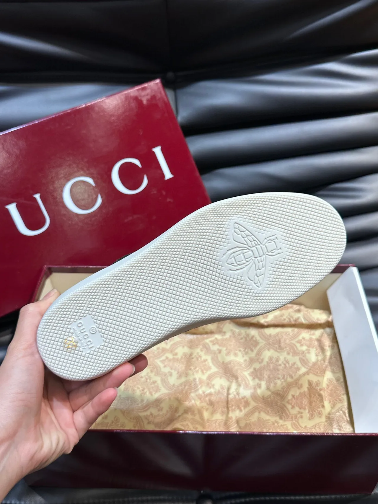 Gucci Tennis 1977 Black and White Lifestyle Sneakers 9