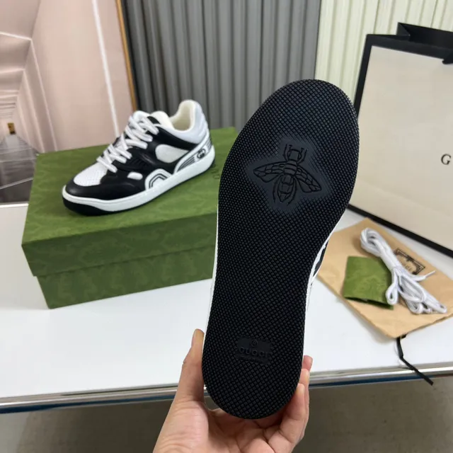 Gucci Tennis 1977 Black and White Lifestyle Sneakers 3