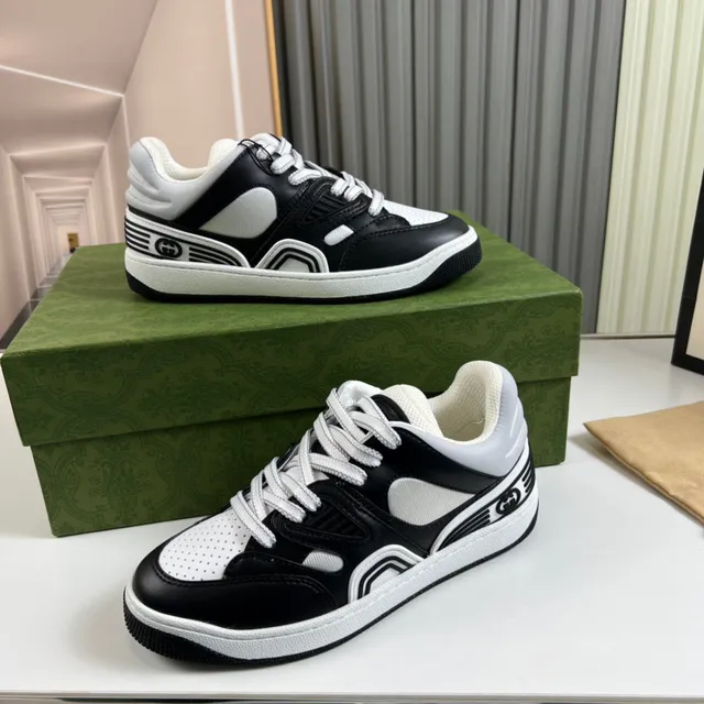 Gucci Tennis 1977 Black and White Lifestyle Sneakers 7