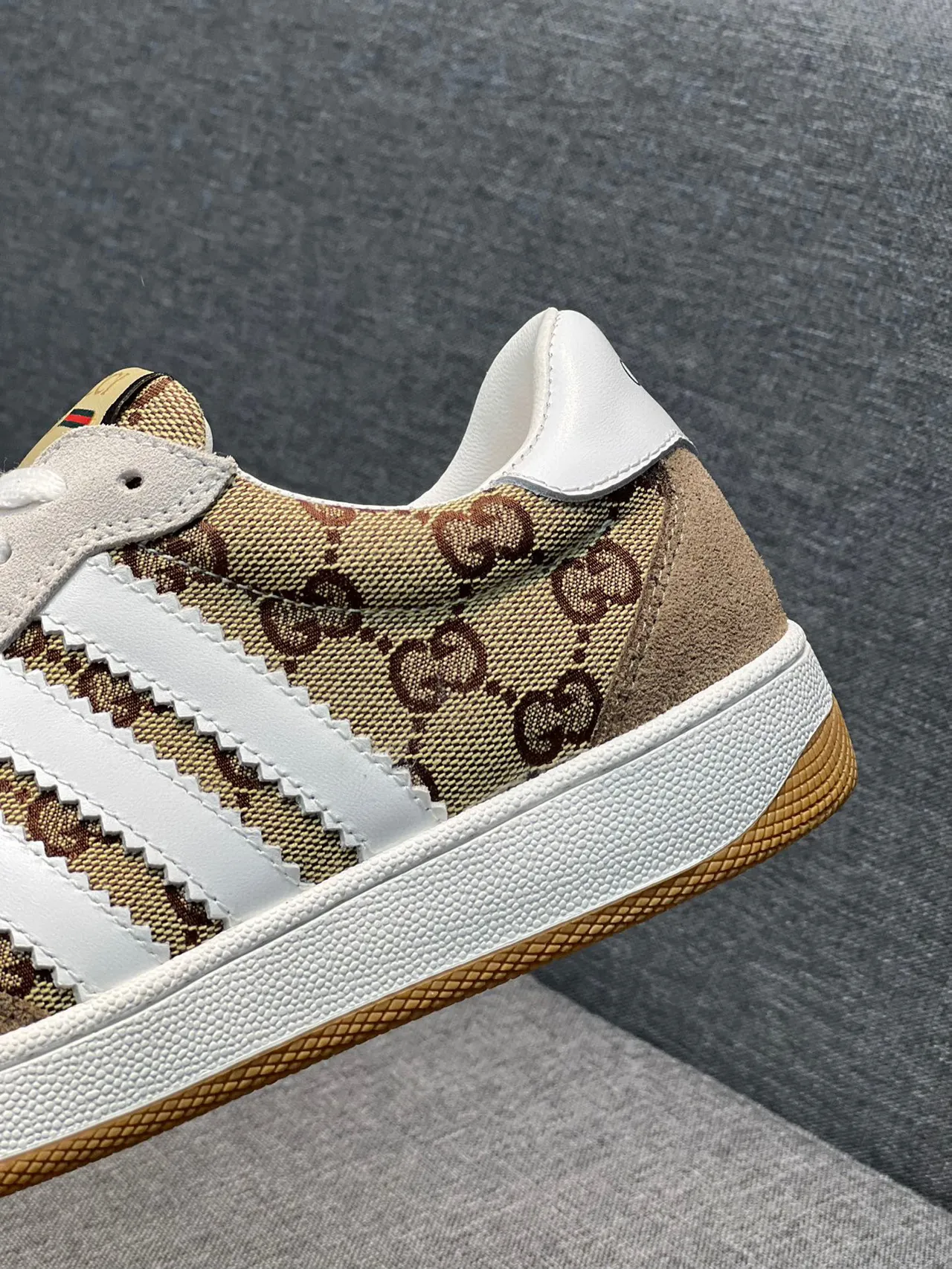 Gucci Tennis 1977 GG Monogram Beige Lifestyle Sneakers 8