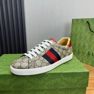 Gucci Tennis 1977 GG Monogram Web Stripe حذاء رياضي أسلوب حياة