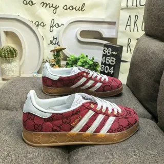 Gucci Tennis 1977 Red Monogram Lifestyle Sneakers