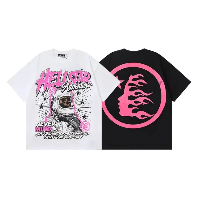 Hellstar Adventure Graphic Print Oversized T-Shirt 8