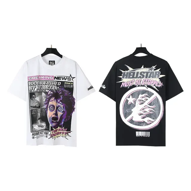Hellstar Brainwashed by Hellstar Graphic Print Oversized T-Shirt 7