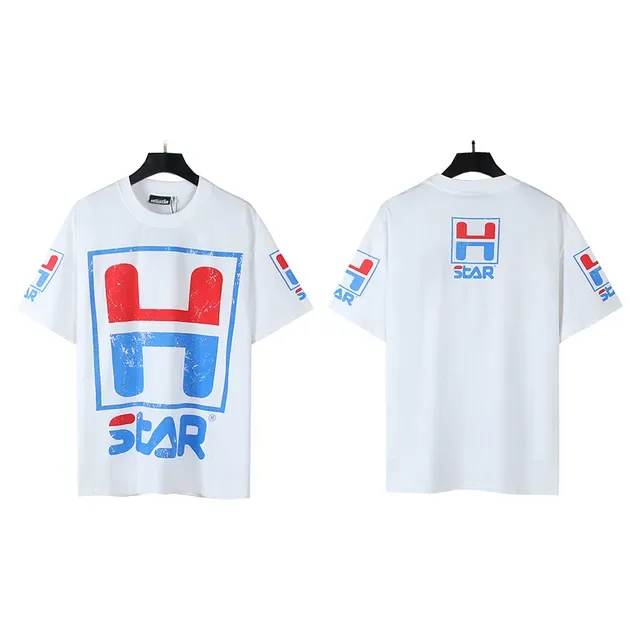 Hellstar H Star Graphic Print White T-Shirt 2