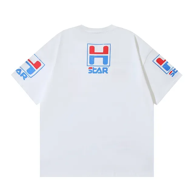 Hellstar H Star Graphic Print White T-Shirt 7