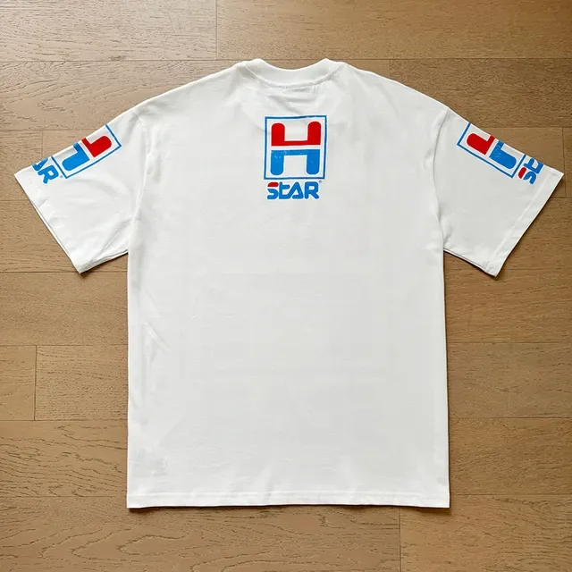 Hellstar H Star Graphic Print White T-Shirt 10