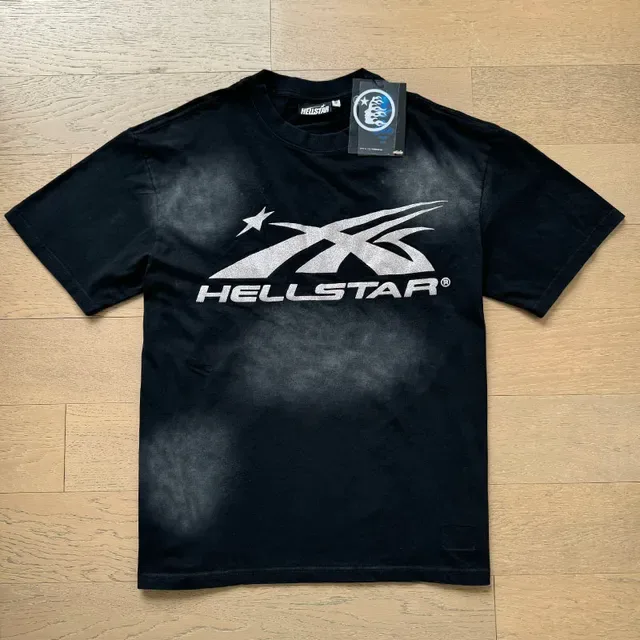Hellstar Oversized Graphic Print Black T-Shirt 8