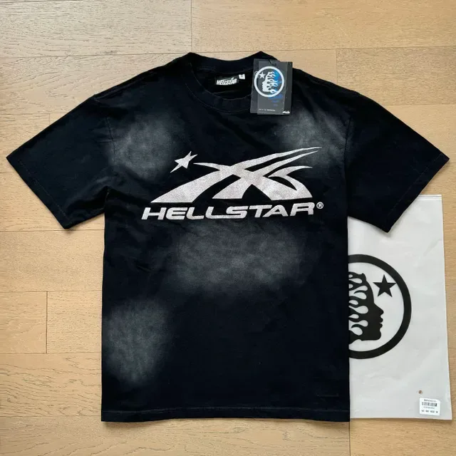 Hellstar Oversized Graphic Print Black T-Shirt 9
