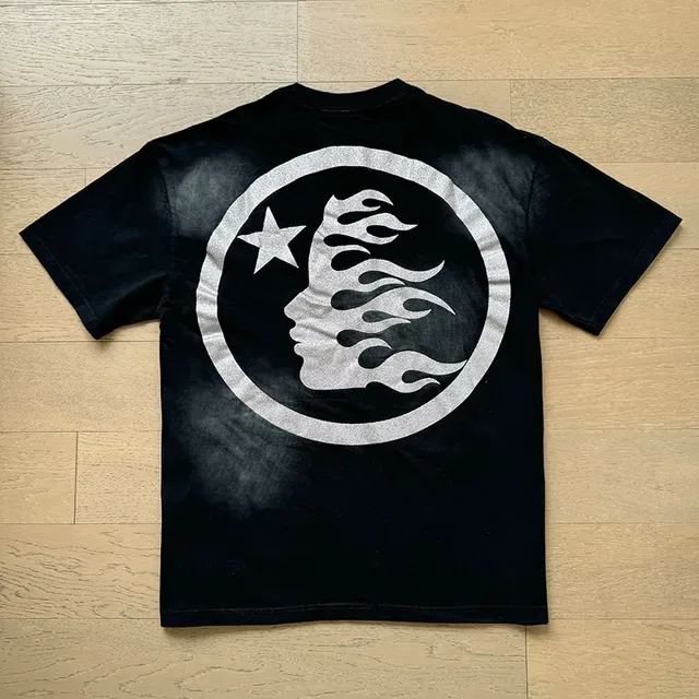 Hellstar Oversized Graphic Print Black T-Shirt 10