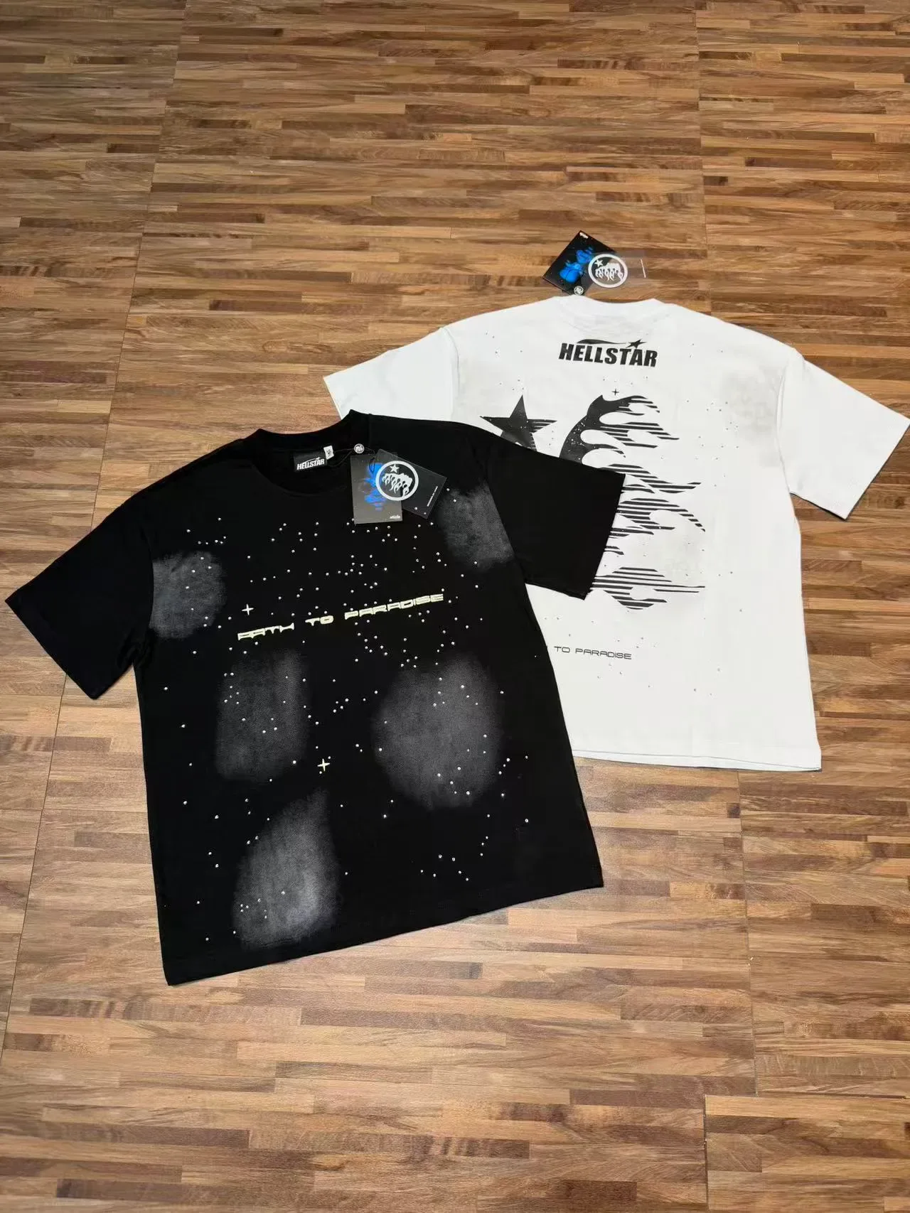 Hellstar Path to Paradise Graphic Print Black T-Shirt 3