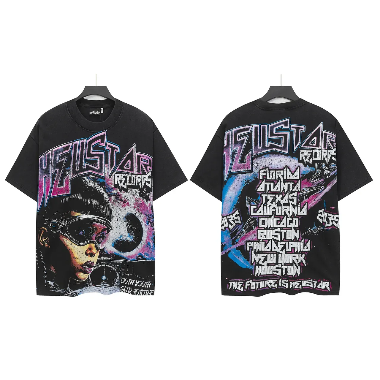 Hellstar Records Graphic Oversized T-Shirt 3