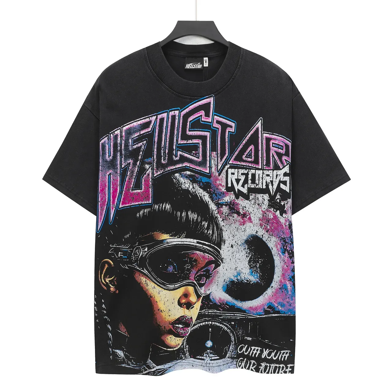 Hellstar Records Graphic Oversized T-Shirt 4