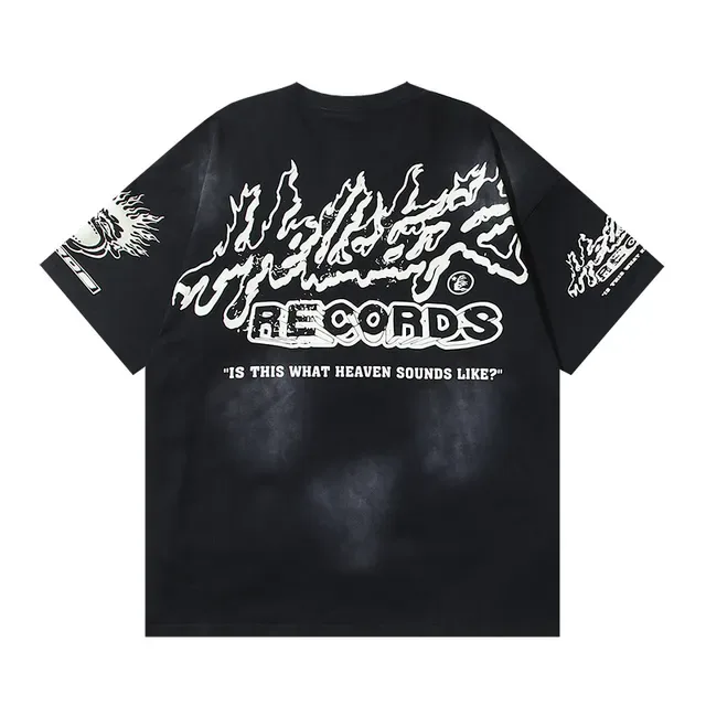Hellstar RECORDS Oversized Graphic Print T-Shirt 3