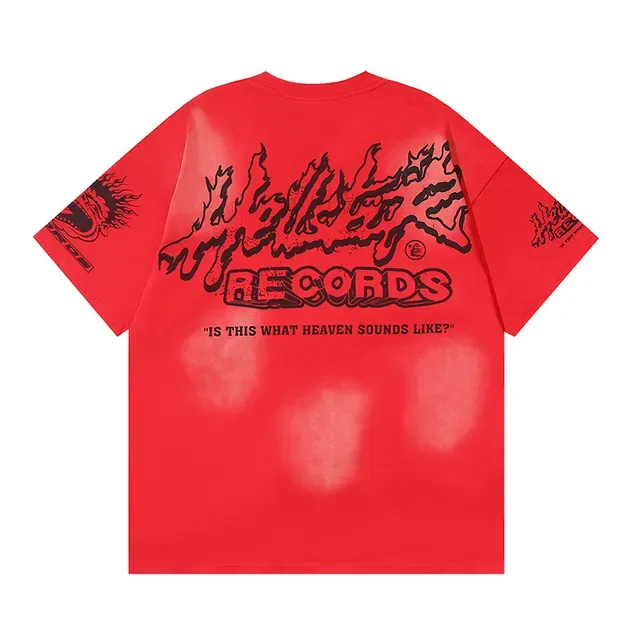 Hellstar RECORDS Oversized Graphic Print T-Shirt 5