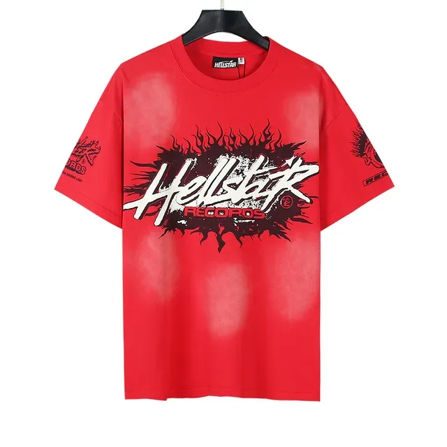 Hellstar RECORDS Oversized Graphic Print T-Shirt 11