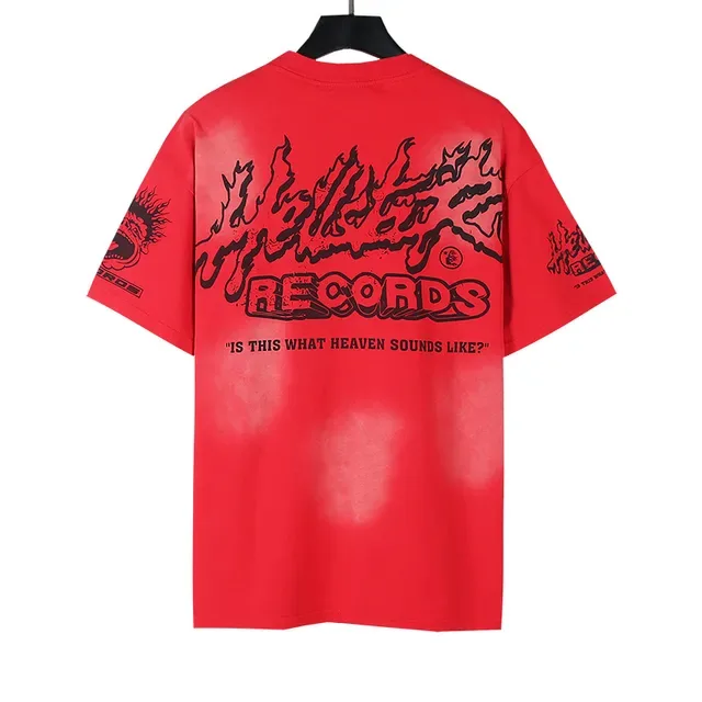 Hellstar RECORDS Oversized Graphic Print T-Shirt 12